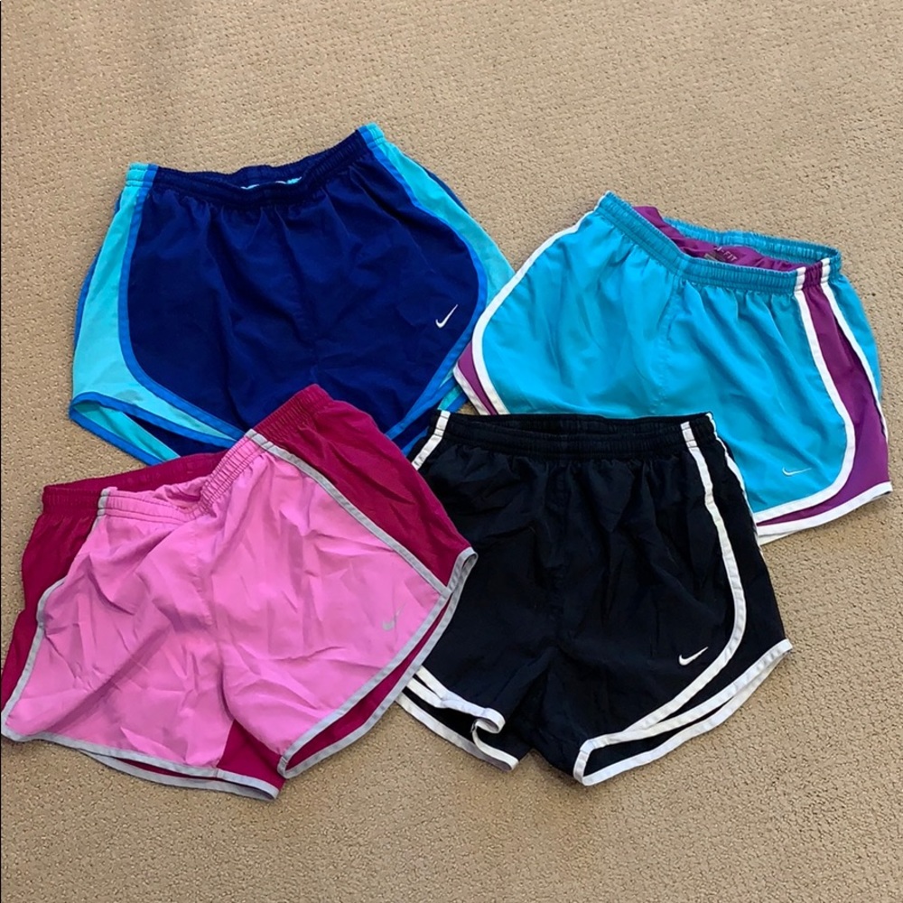 BUNDLE: 4 Nike Dri-Fit Shorts. All size XS